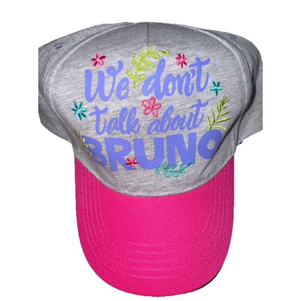 Disney Encanto We Don't Talk about Bruno Youth Adjustable Cap New